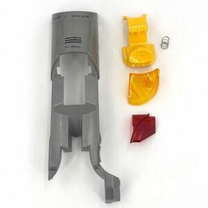 Dyson DC15 Switch Cover Assembly Gray w/Power & Brushroll Buttons Used